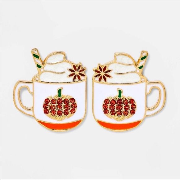 Sugarfix by BaubleBar Pumpkin to Talk About Earrings - Picture 1 of 3